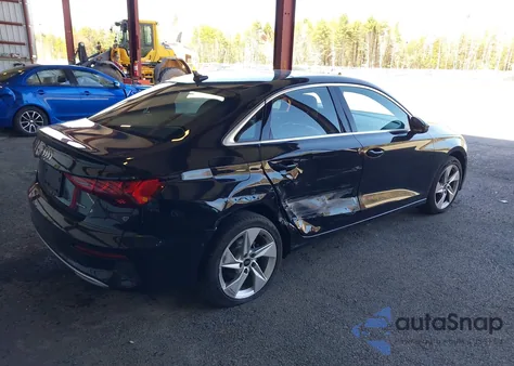 2024 Audi A3 Premium 40 Tfsi Quattro S Tronic из США, поврежденный, VIN WAUGUDGY7RA037122